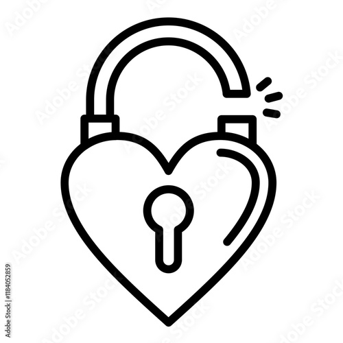 Unlock Love Icon