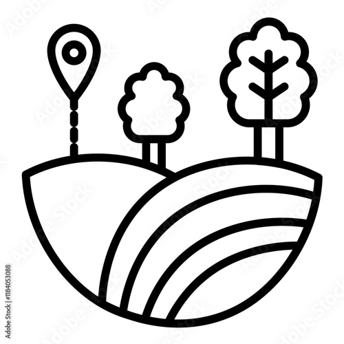Eco Tourism Icon