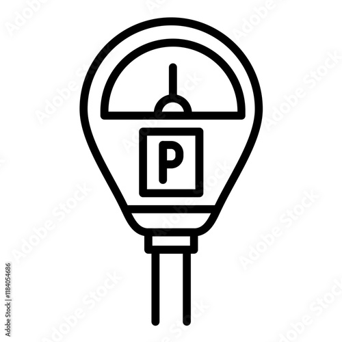 Parking Meter Icon