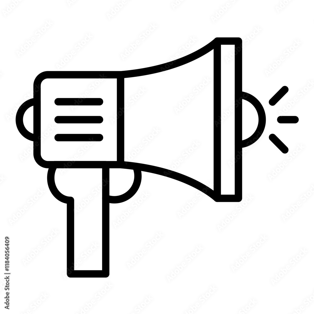 Bullhorn Icon Bullhorn Icon
