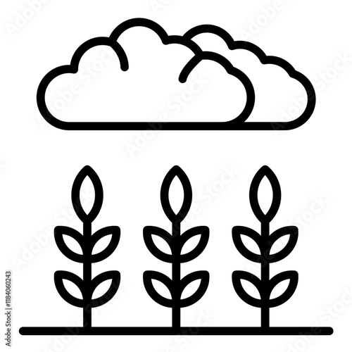 Monsoon Farming Icon