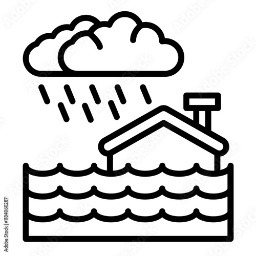 Monsoon Floods Icon