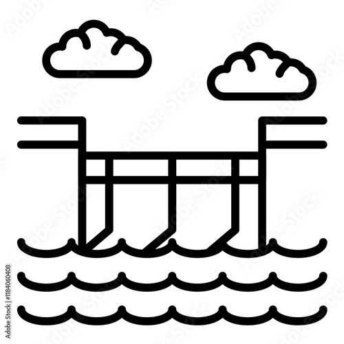 Monsoon Reservoir Icon