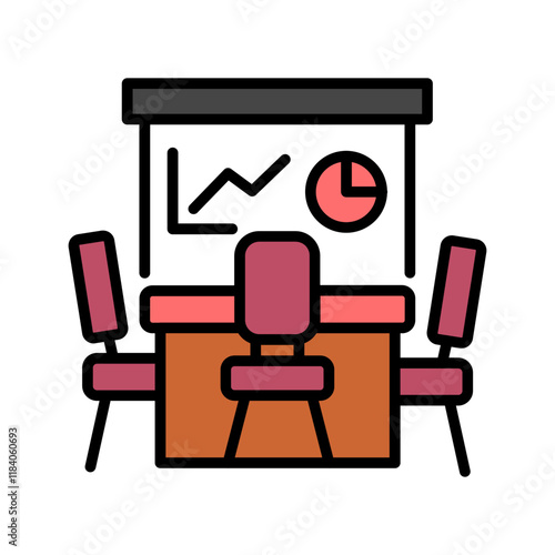 Conference Room Icon Design