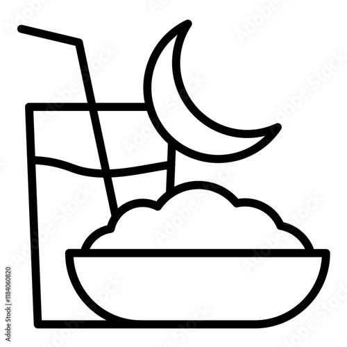 Bedtime Snack Icon