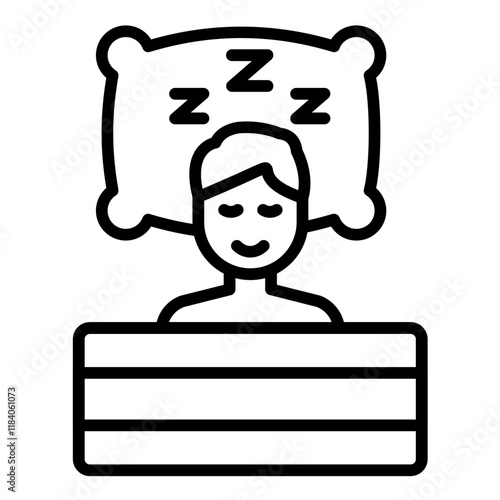 Peaceful Sleep Icon