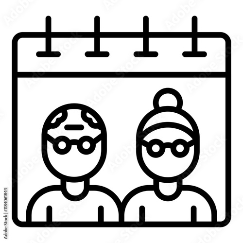 Grandparents Day Icon