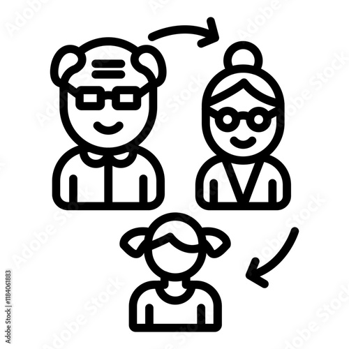 Grandparents Legacy Icon