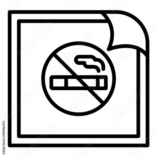 Nicotine Patch Icon
