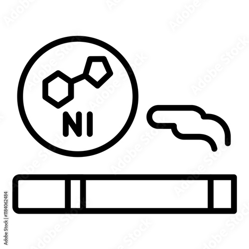 Nicotine Withdrawal Icon