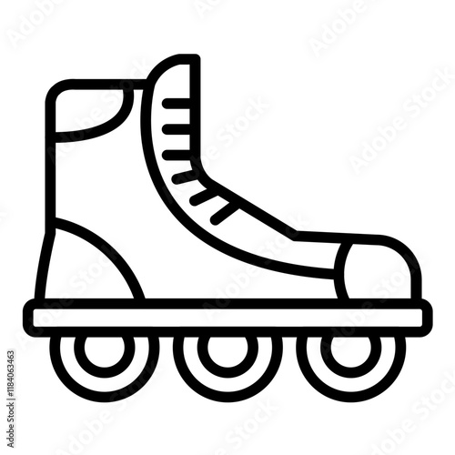 Rollerblading Icon