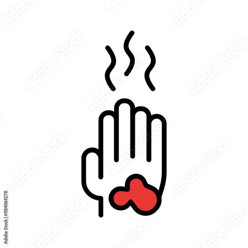 Smelly Hands Icon Design