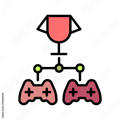 Gaming Tournaments Icon Design