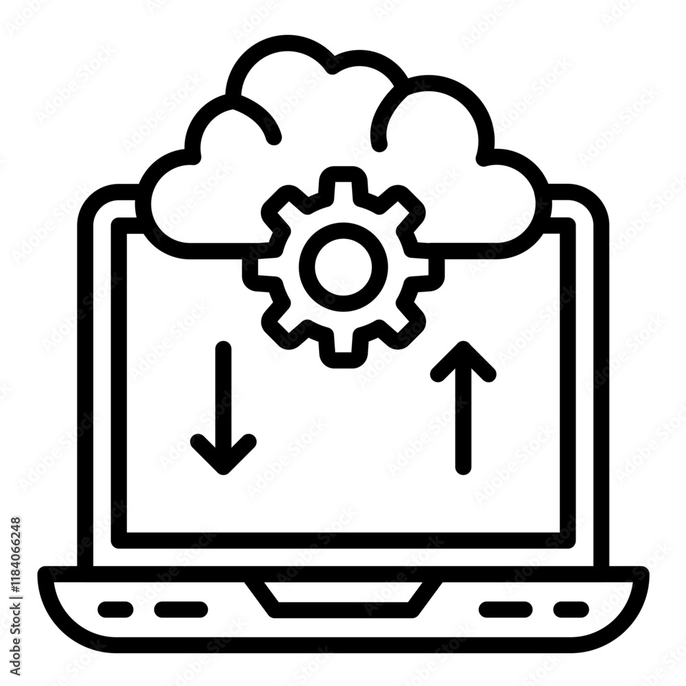 Data Migration Icon Data Migration Icon