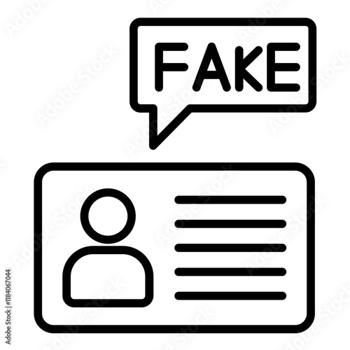 Fake ID Icon