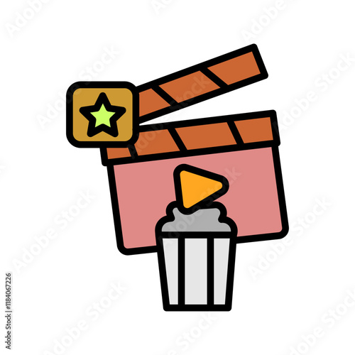 Holiday Movies Icon Design