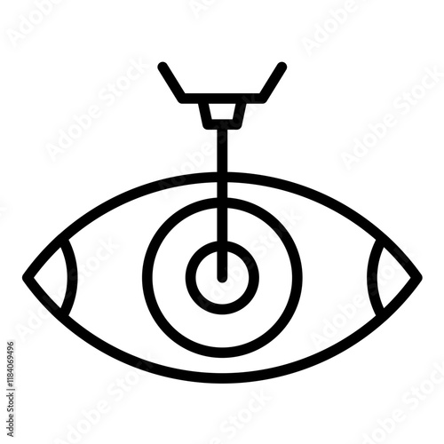 LASIK Eye Surgery Icon