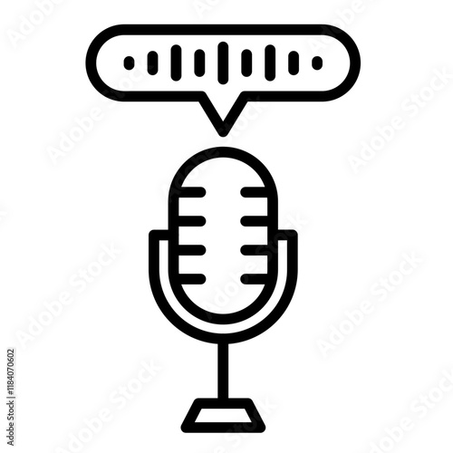 Voice Interface Icon