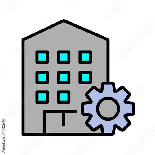 Hotel Maintenance Icon Design