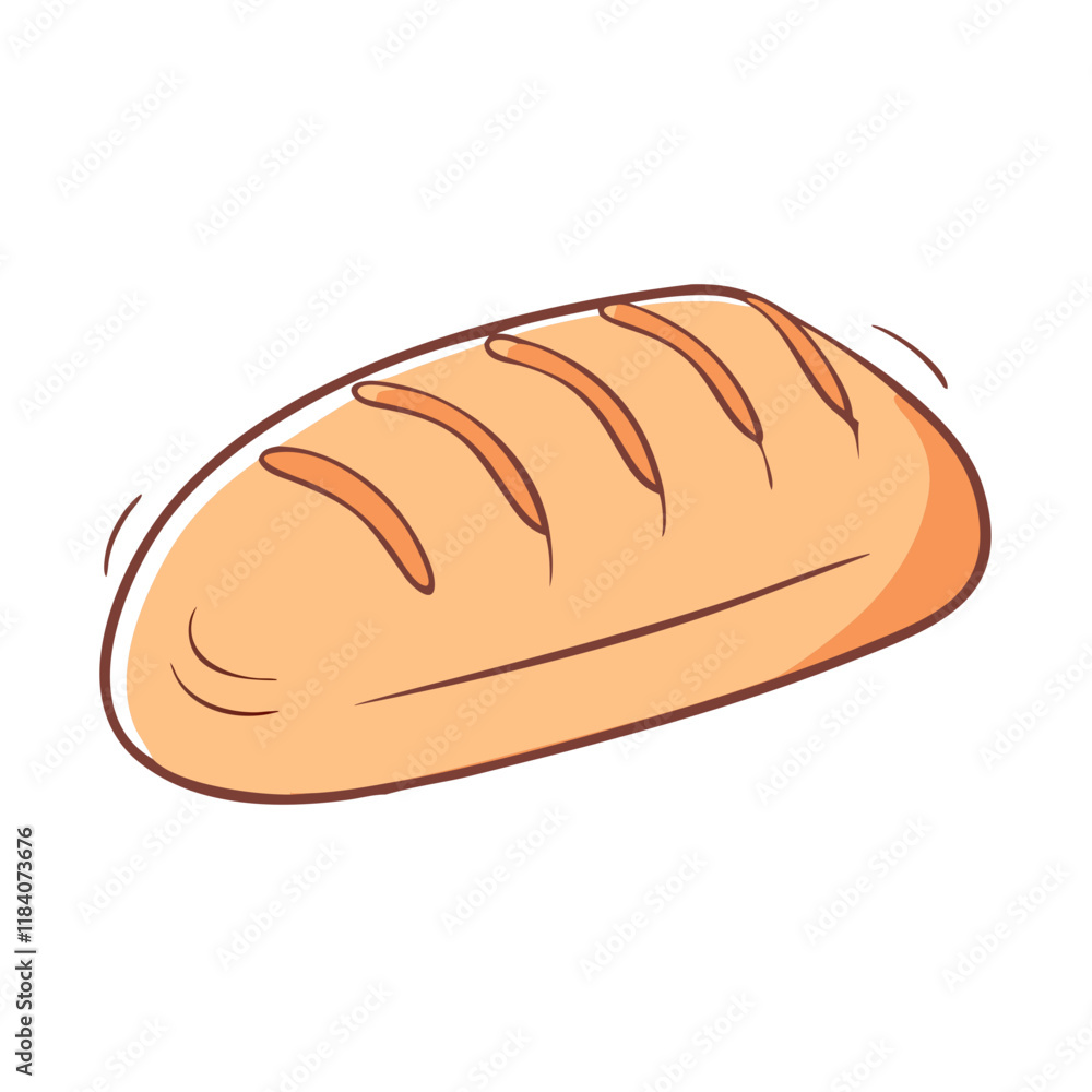 bread loaf vector icon, foods vector illustration - simple illustration of bread loaf perfect for logos, and foods-themed designs. bread loaf vector icon, foods vector illustration - simple illustration of bread loaf perfect for logos, and foods-themed designs.