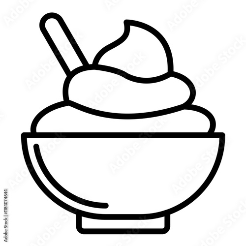 Whipped Cream Icon