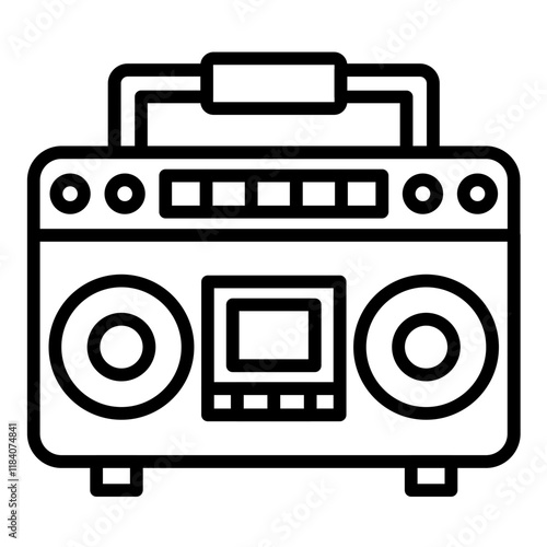 Ghetto Blaster Icon
