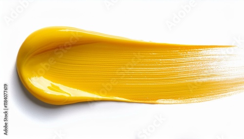 黄色いクリームテクスチャ