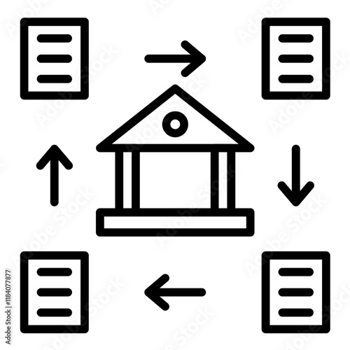 Distributed Ledger Icon