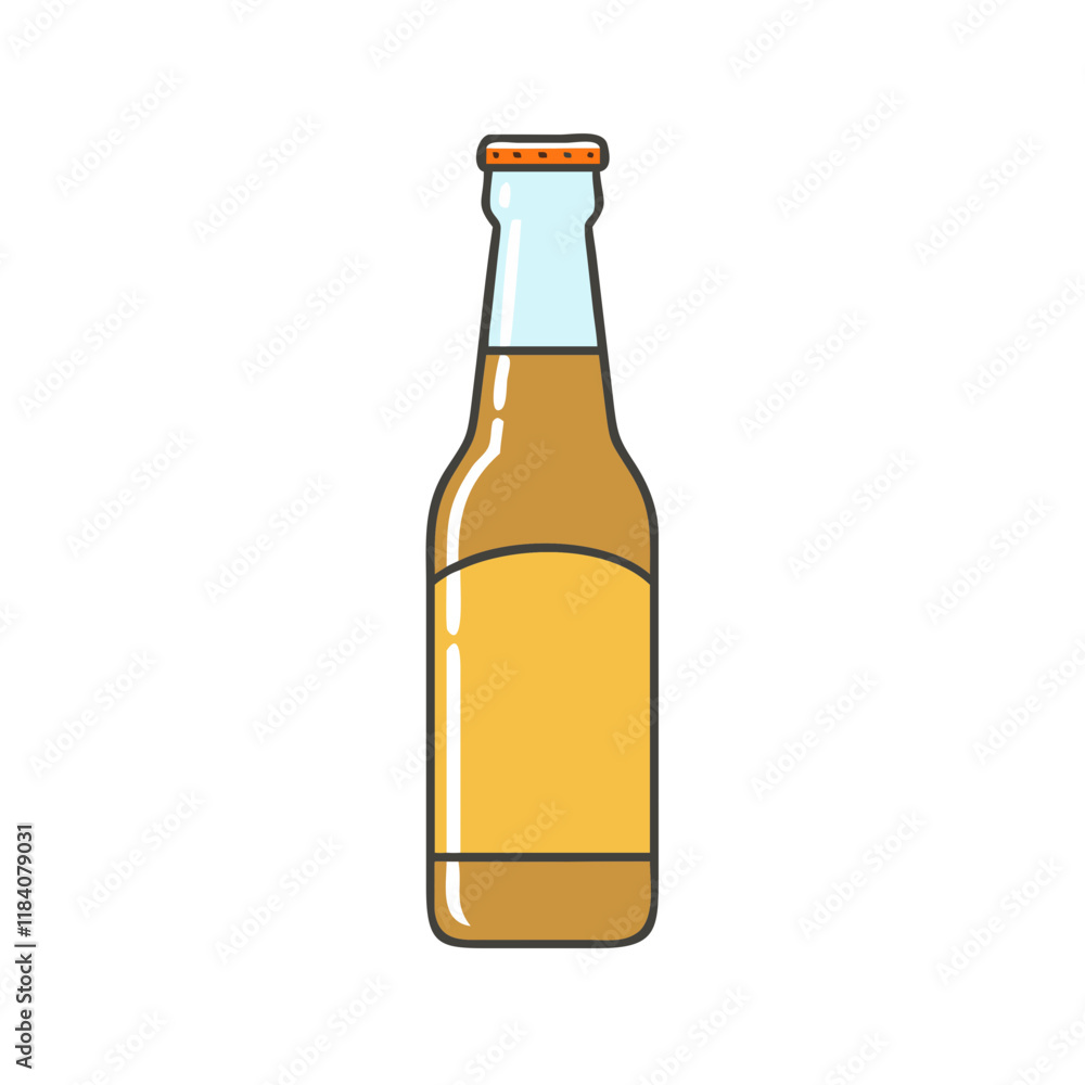 beer bottle vector icon, drinks vector illustration - simple illustration of beer bottle perfect for logos, and drinks-themed designs. beer bottle vector icon, drinks vector illustration - simple illustration of beer bottle perfect for logos, and drinks-themed designs.