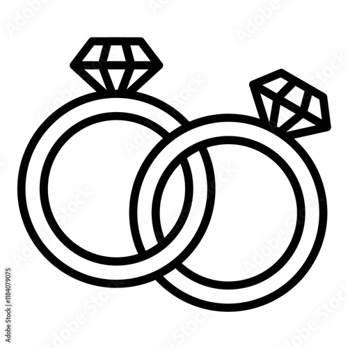 Wedding Rings Icon