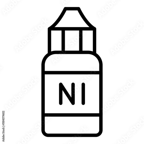 Vape Nicotine Icon