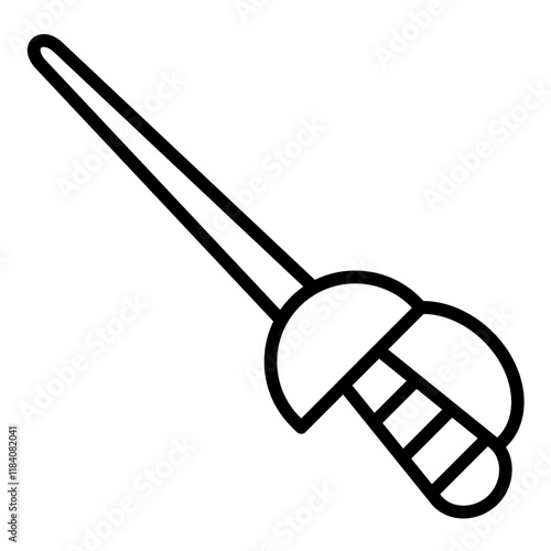 Fencing Sword Icon