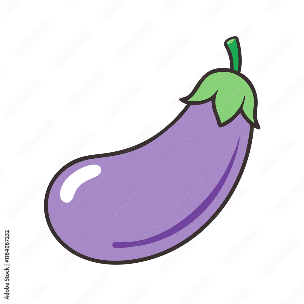 eggplant vector icon, vegetables vector illustration - simple illustration of eggplant perfect for logos, and vegetables-themed designs. eggplant vector icon, vegetables vector illustration - simple illustration of eggplant perfect for logos, and vegetables-themed designs.
