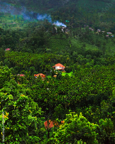 house in the mountains