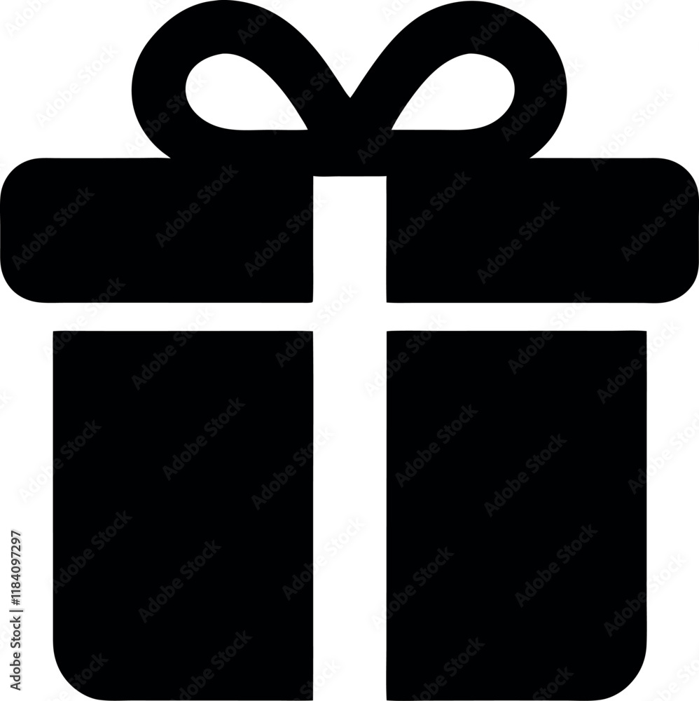 gift box icon designed with a ribbon to represent celebration and generosity suitable for occasions like birthdays and holidays. gift box icon designed with a ribbon to represent celebration and generosity suitable for occasions like birthdays and holidays.