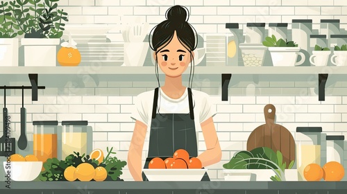 Kitchen Adventures: A child tries cooking for the first time