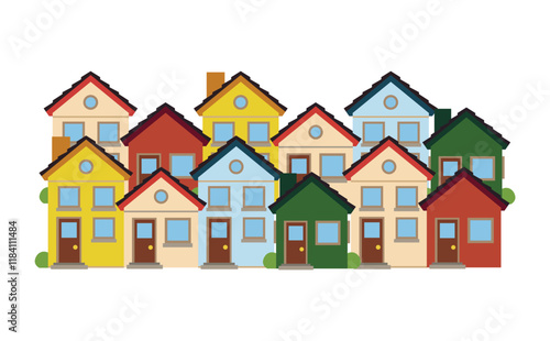 House vector emoji illustration home