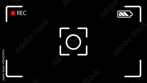 recording camera background viewfinder 
