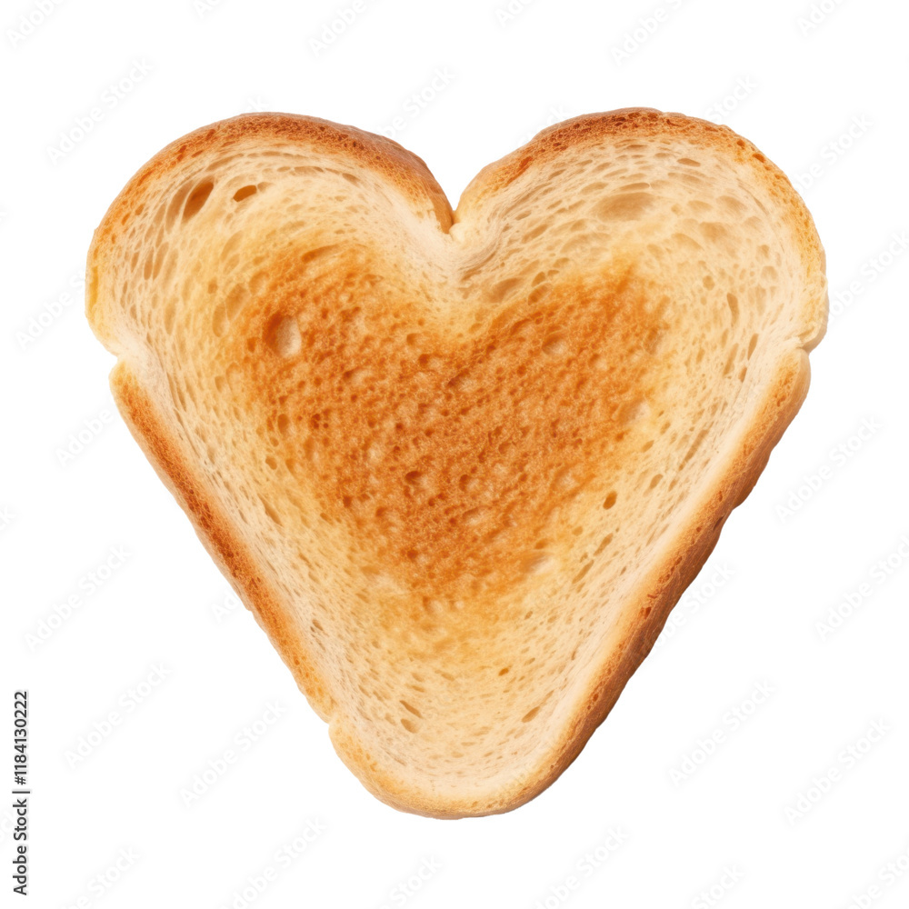 heart shaped bread toast isolated on white or transparent png heart shaped bread toast isolated on white or transparent png