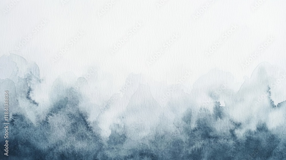 A sheet of white watercolor paper texture as background A sheet of white watercolor paper texture as background