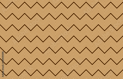 Gypsy pattern tribal ethnic motifs geometric vector background. Doodle gypsy geometric shapes sprites tribal motifs clothing fabric textile print traditional design with triangles