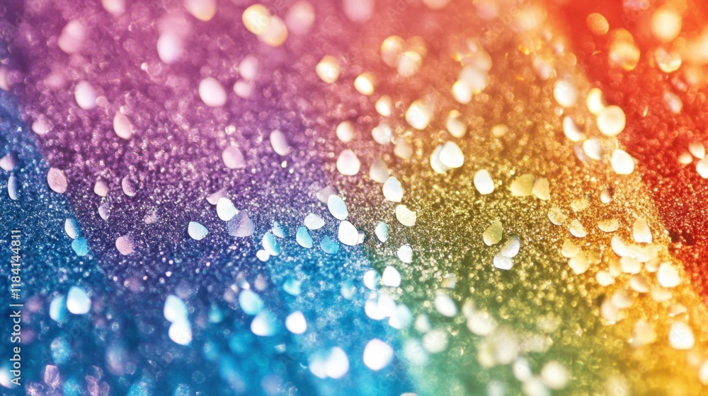 Holographic rainbow pastel background with shiny foil texture showcasing colorful droplets scattered across the surface Holographic rainbow pastel background with shiny foil texture showcasing colorful droplets scattered across the surface