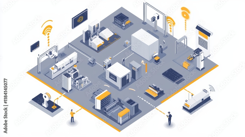 Integrated iot sensors for optimizing operations in high-tech smart manufacturing environments Integrated iot sensors for optimizing operations in high-tech smart manufacturing environments
