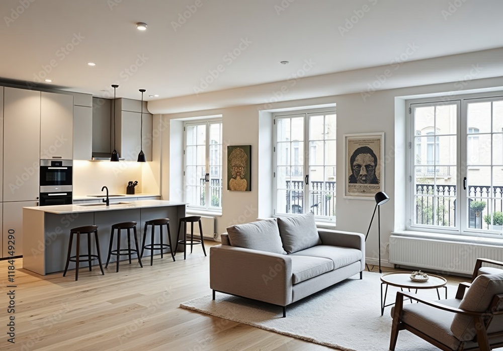 modern luxury european apartment loft with scandinavian furniture design modern luxury european apartment loft with scandinavian furniture design