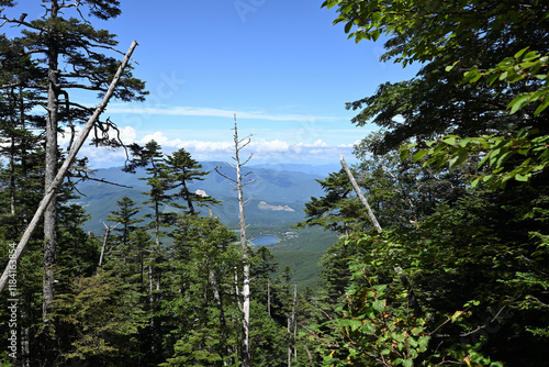 Climbing Mt. Tateshina, Nagano, Japan photo