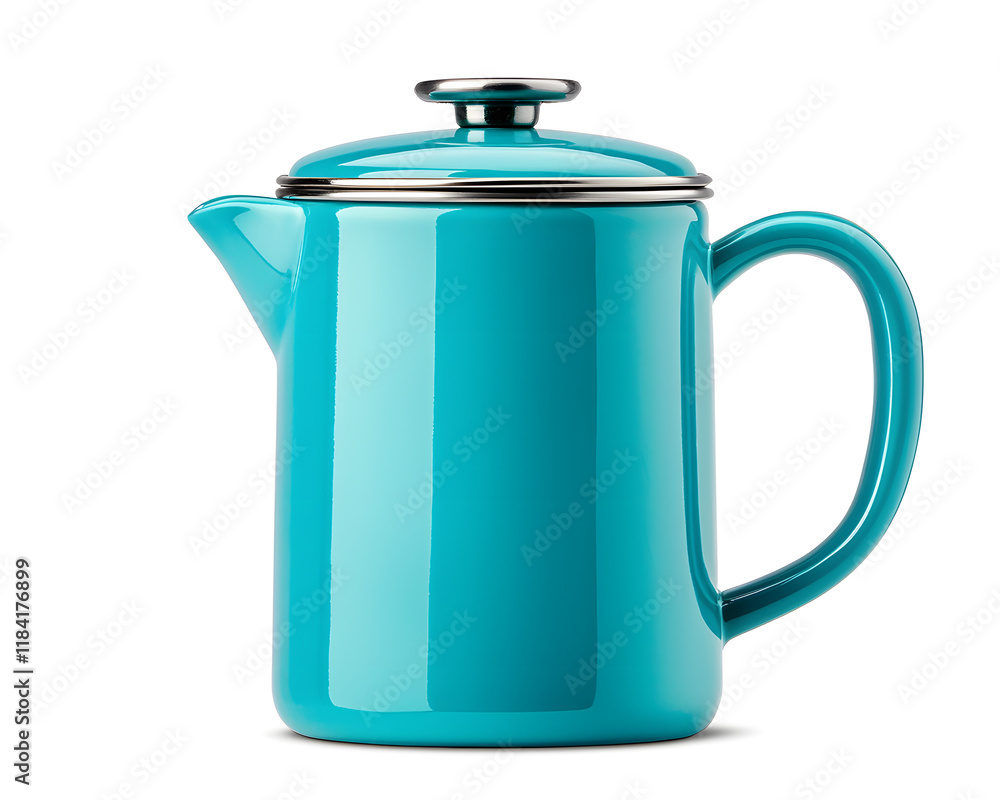 Fototapeta premium Kettle isolated on white background
