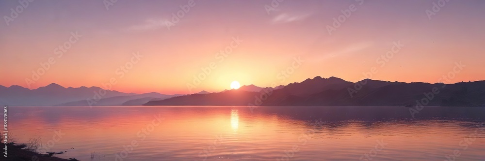 Soft and subtle gradient background that reflects the beauty of a morning sunrise, serene atmosphere, warm colors Soft and subtle gradient background that reflects the beauty of a morning sunrise, serene atmosphere, warm colors