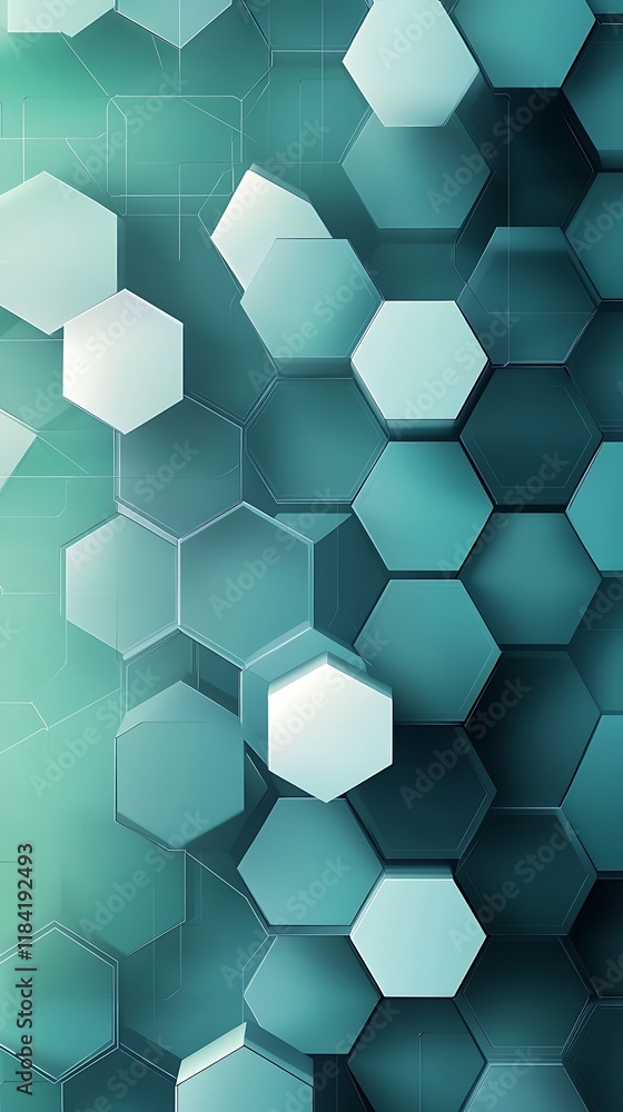 Hexagons pattern. Geometric abstract background Hexagons pattern. Geometric abstract background