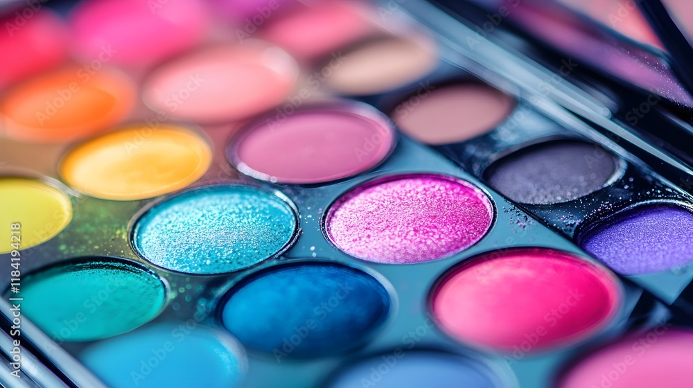 Colorful blushes in circular palettes Colorful blushes in circular palettes