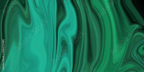  Abstract background of colorful liquid liner. Abstract texture of liquid acrylic. Macro mineral stone malachite on a white background